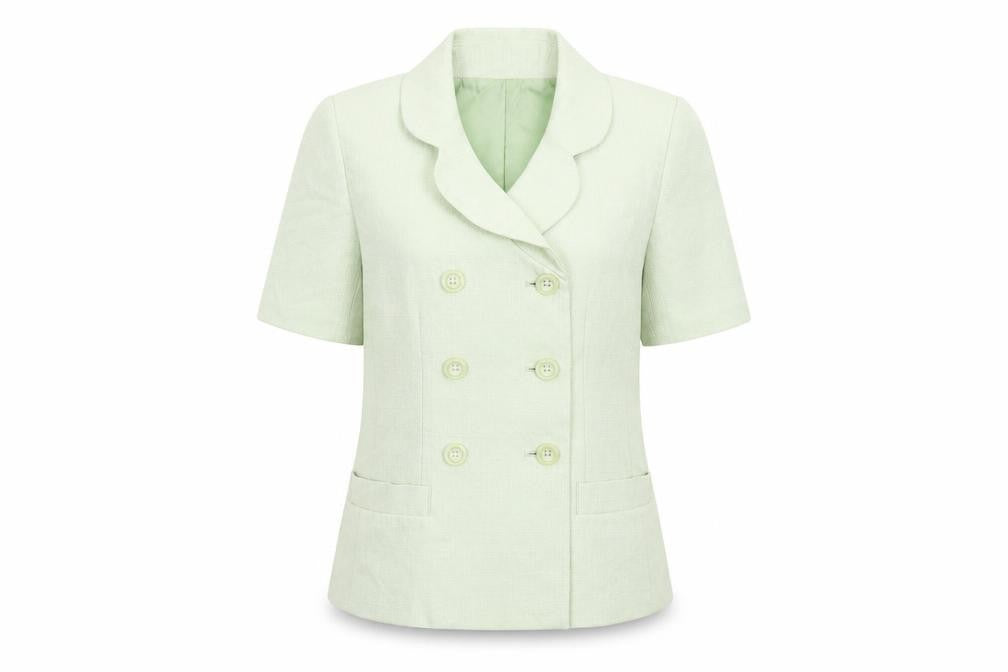 Preworn Womens Green   Jacket Blazer Size M