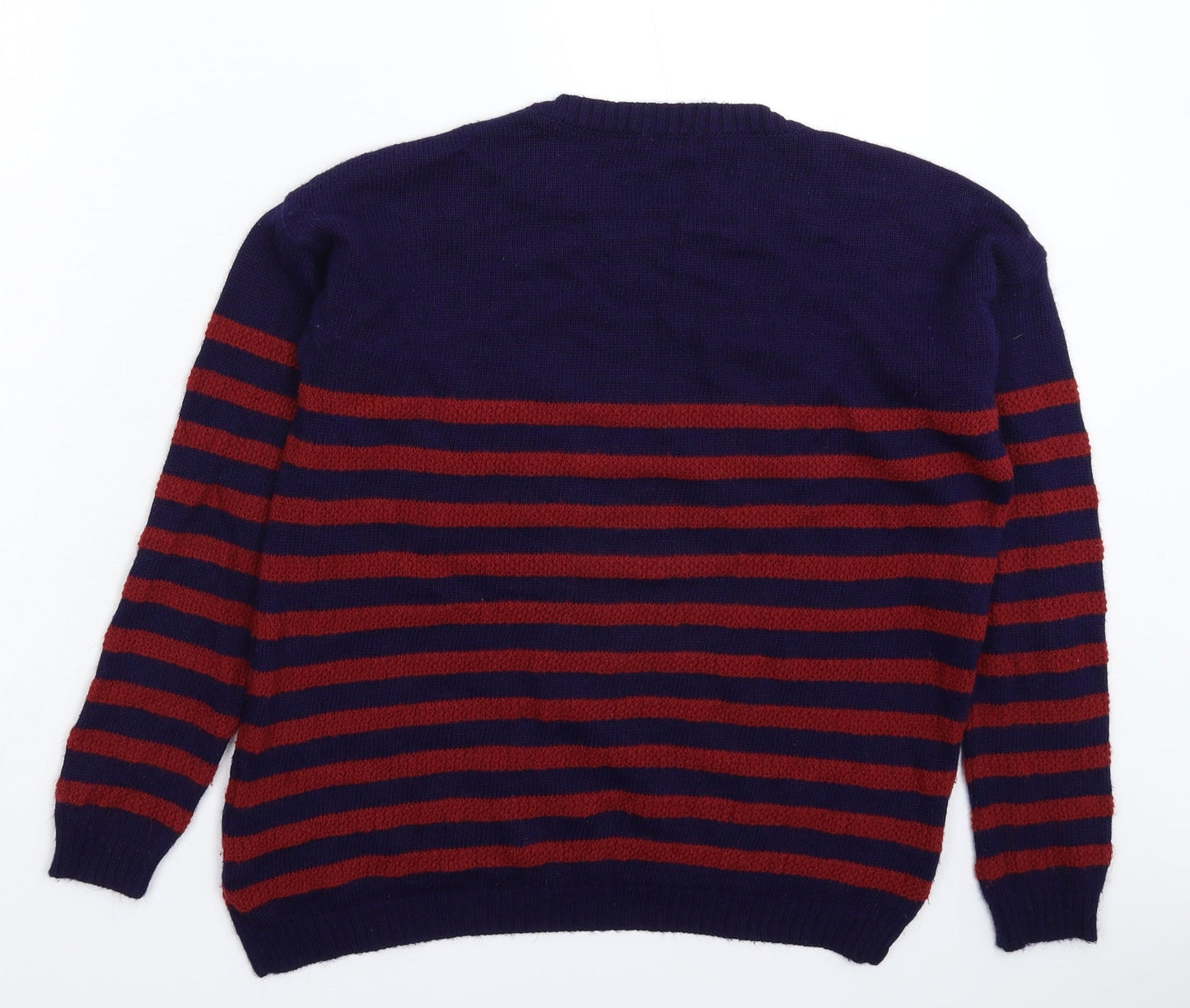 Cooperative Womens Multicoloured Striped Knit Pullover Jumper Size 14