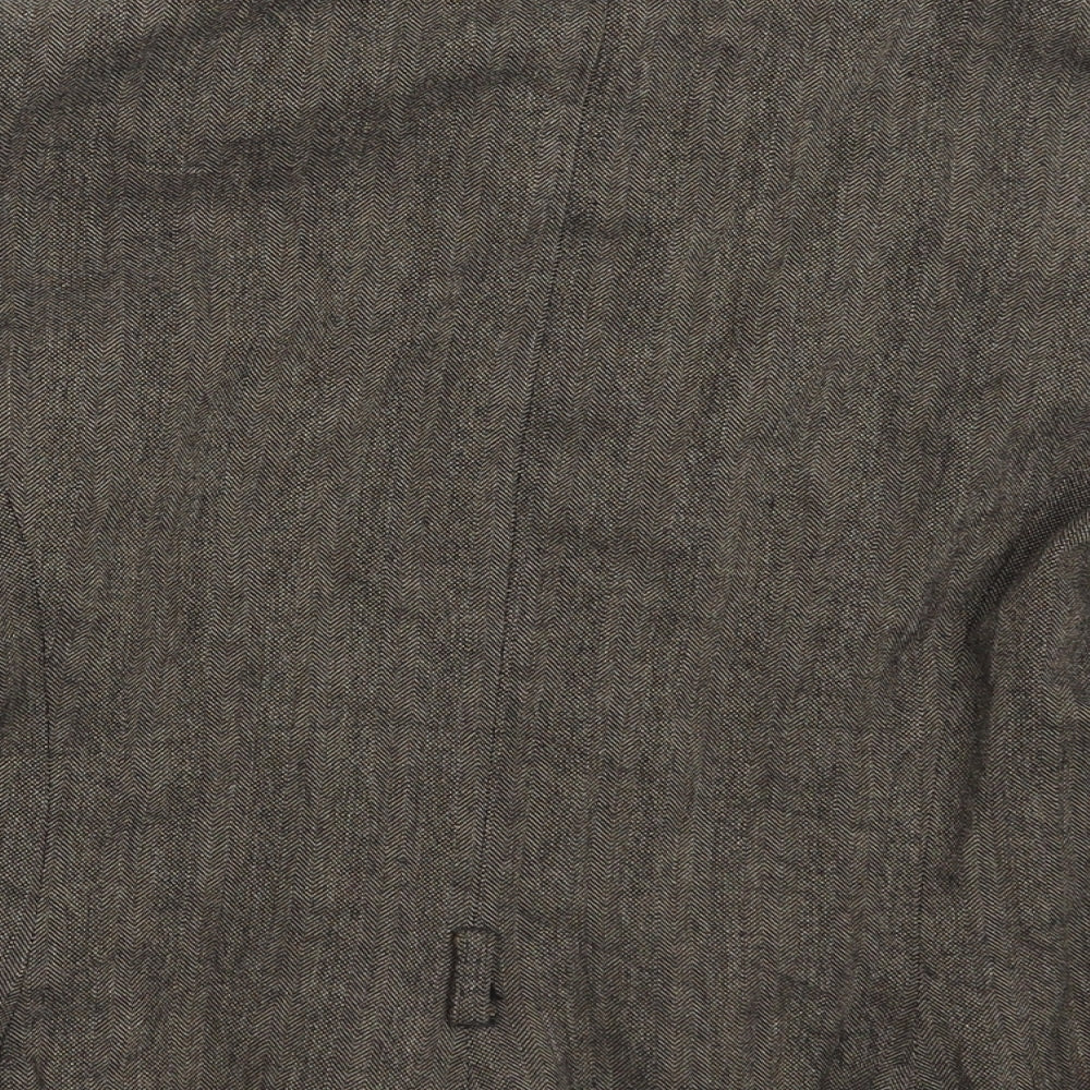 IKKS Womens Grey   Jacket Blazer Size 14