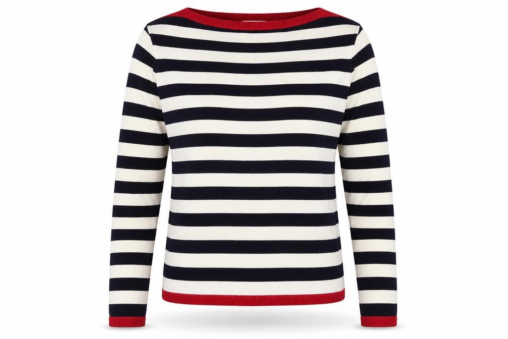 Marks and Spencer Womens Multicoloured Striped Knit Pullover Jumper Size 10