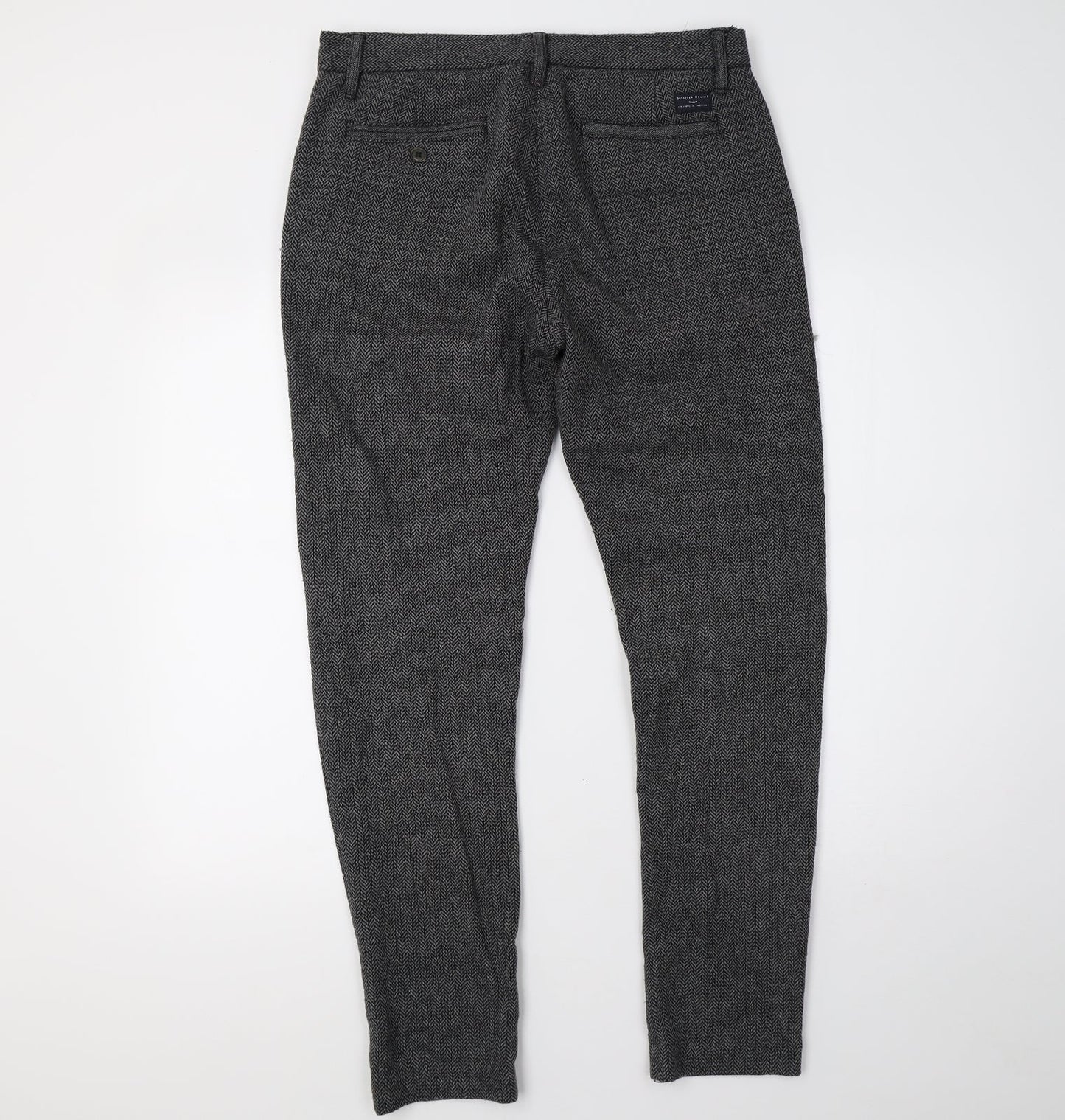 Selected Womens Grey   Trousers  Size 32 in L30 in
