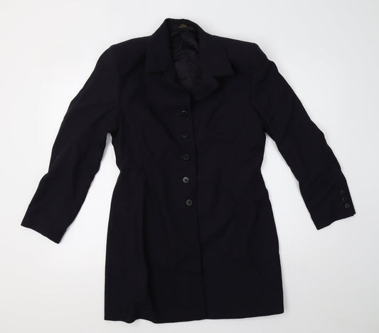 Marks and Spencer Womens Blue   Jacket Blazer Size 10
