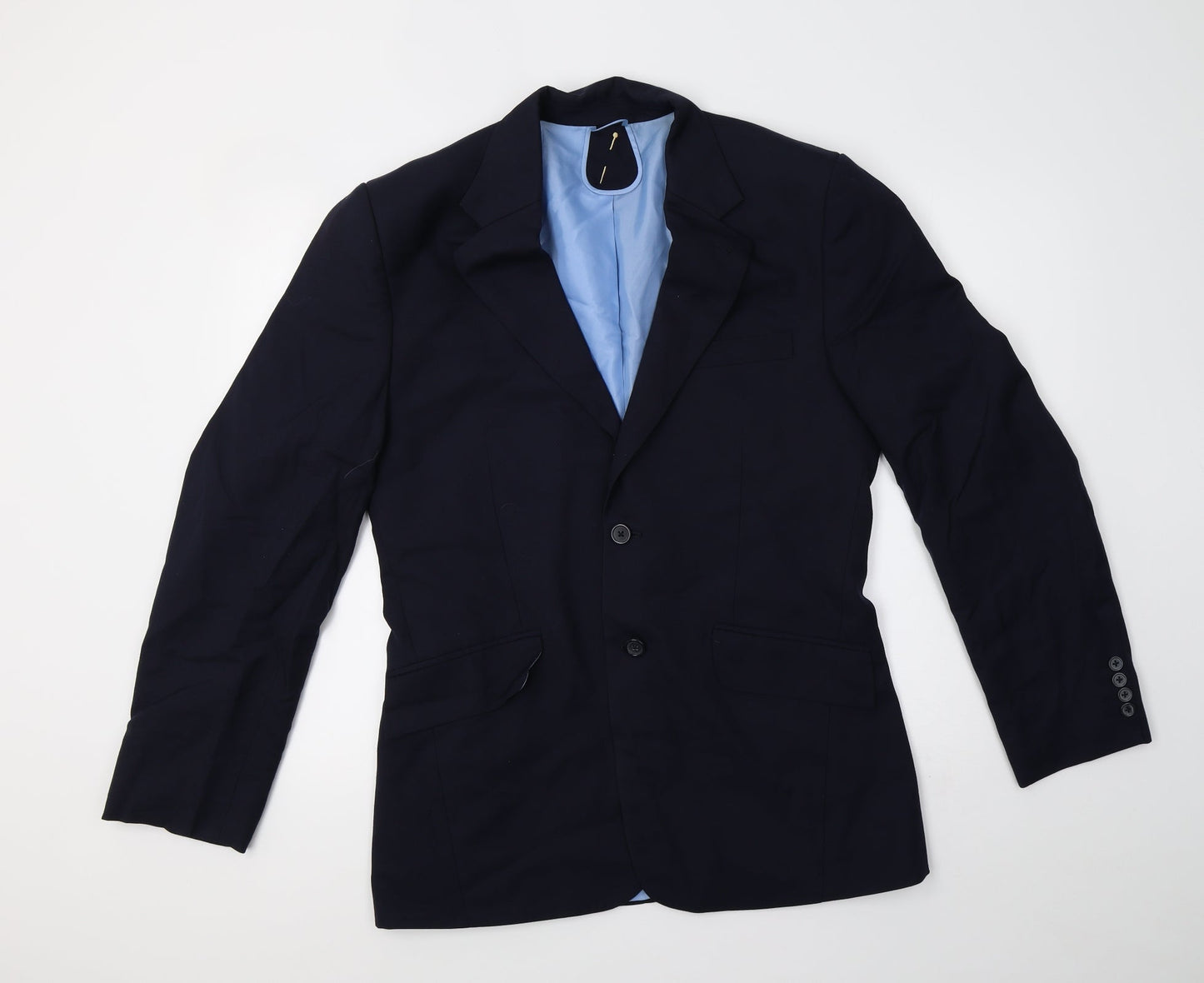 Preworn Mens Blue   Jacket Blazer Size L