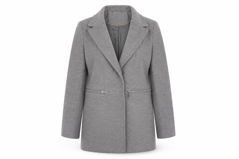 Topshop Womens Grey   Jacket Blazer Size 4