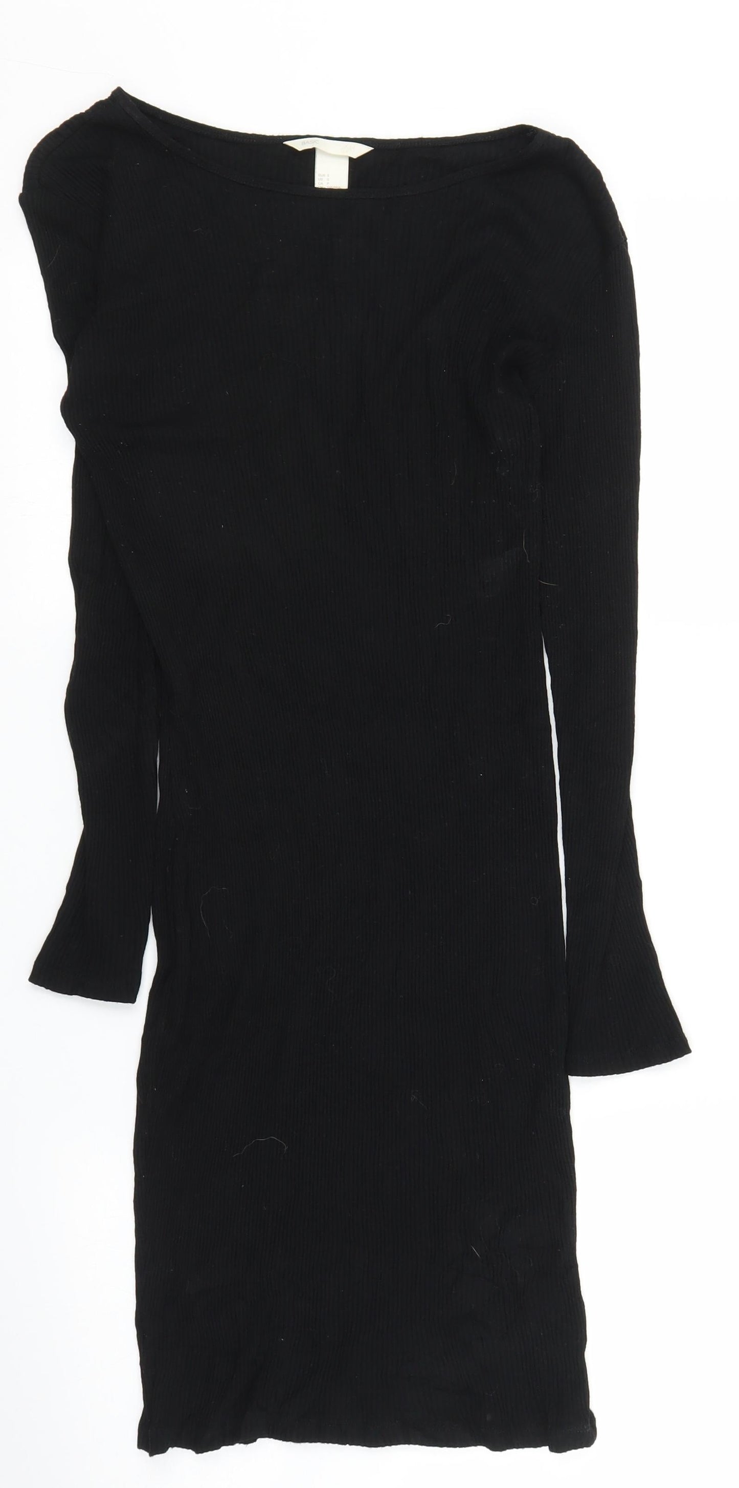 H&M Womens Black   A-Line  Size S