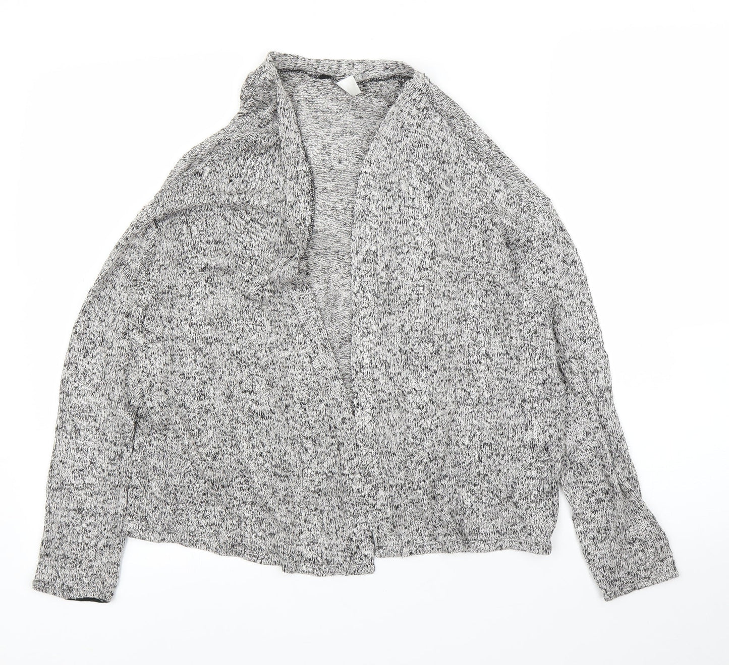 H&M Womens Grey   Cardigan Jumper Size M