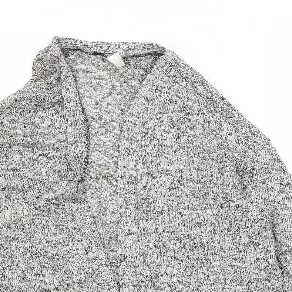 H&M Womens Grey   Cardigan Jumper Size M