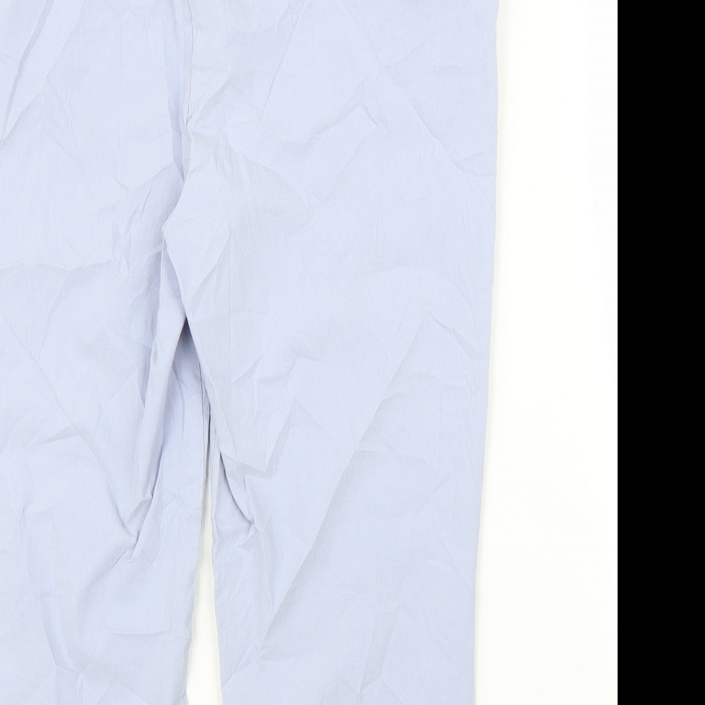 Papaya Mens Blue   Capri Trousers Size 16 L20 in