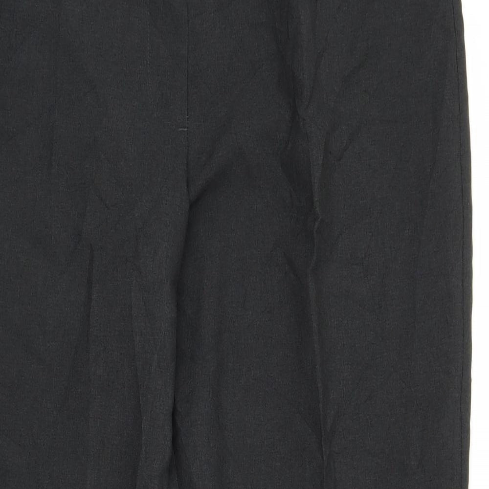 M&S Womens Grey   Trousers  Size 16 L26 in