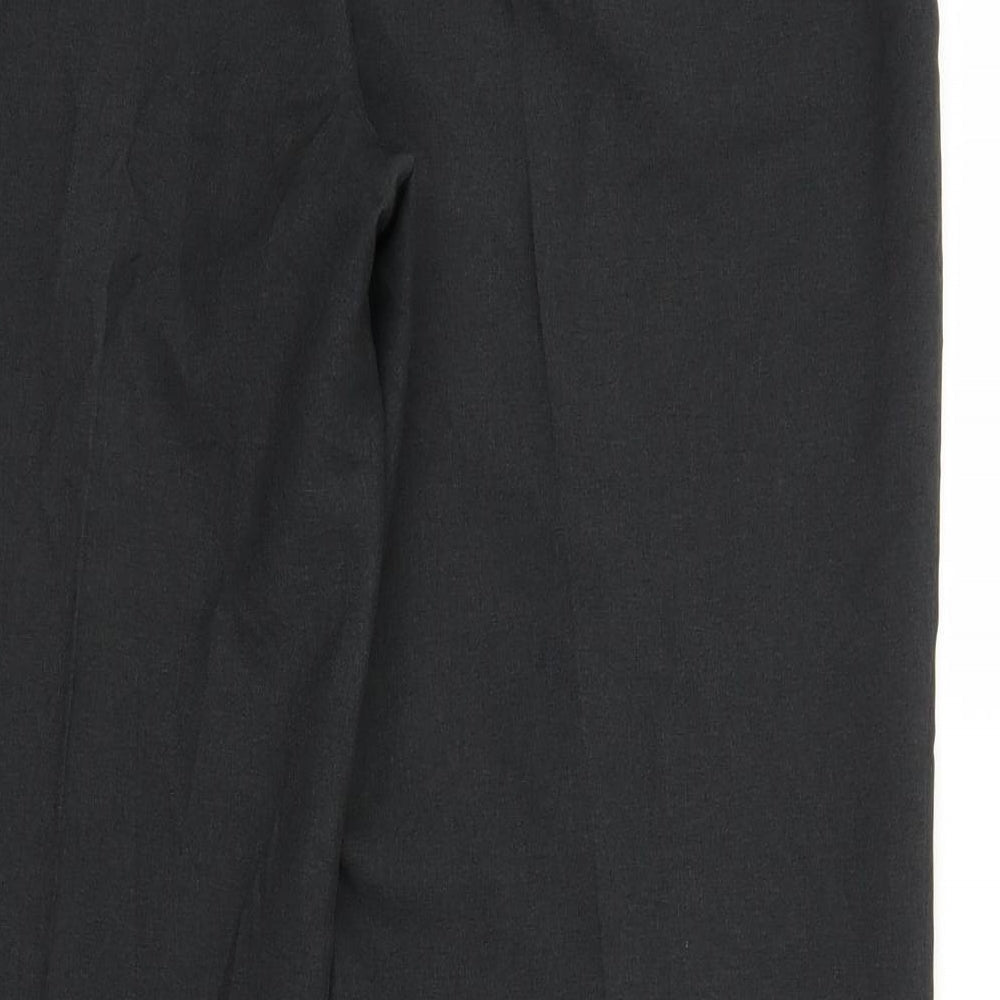 M&S Womens Grey   Trousers  Size 16 L26 in