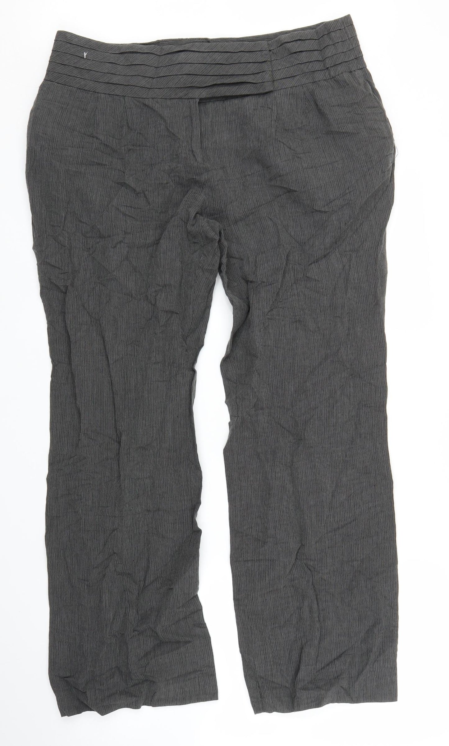 NEXT Womens Grey   Trousers  Size 16 L27 in