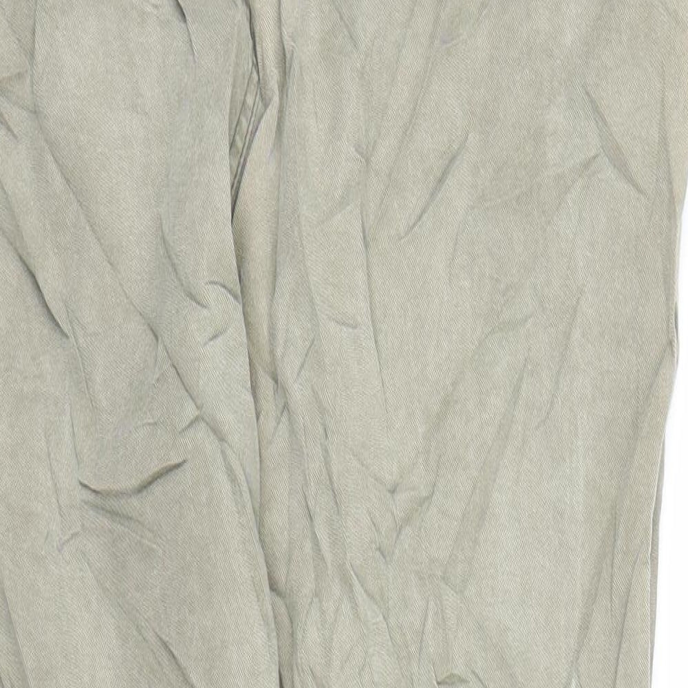 Primark Womens Green   Carpenter Trousers Size 12 L25 in