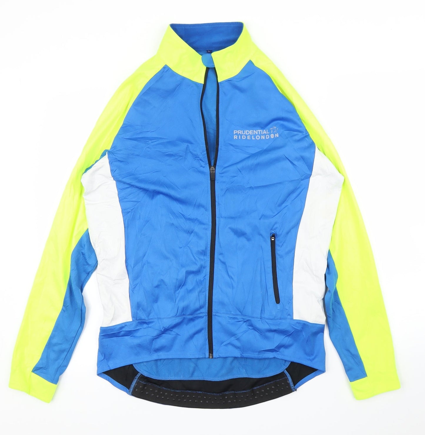 Prudential Mens Blue   Full Zip Jumper Size L