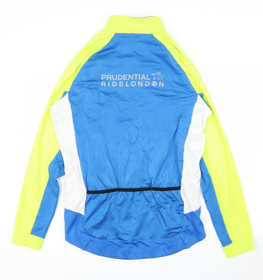 Prudential Mens Blue   Full Zip Jumper Size L