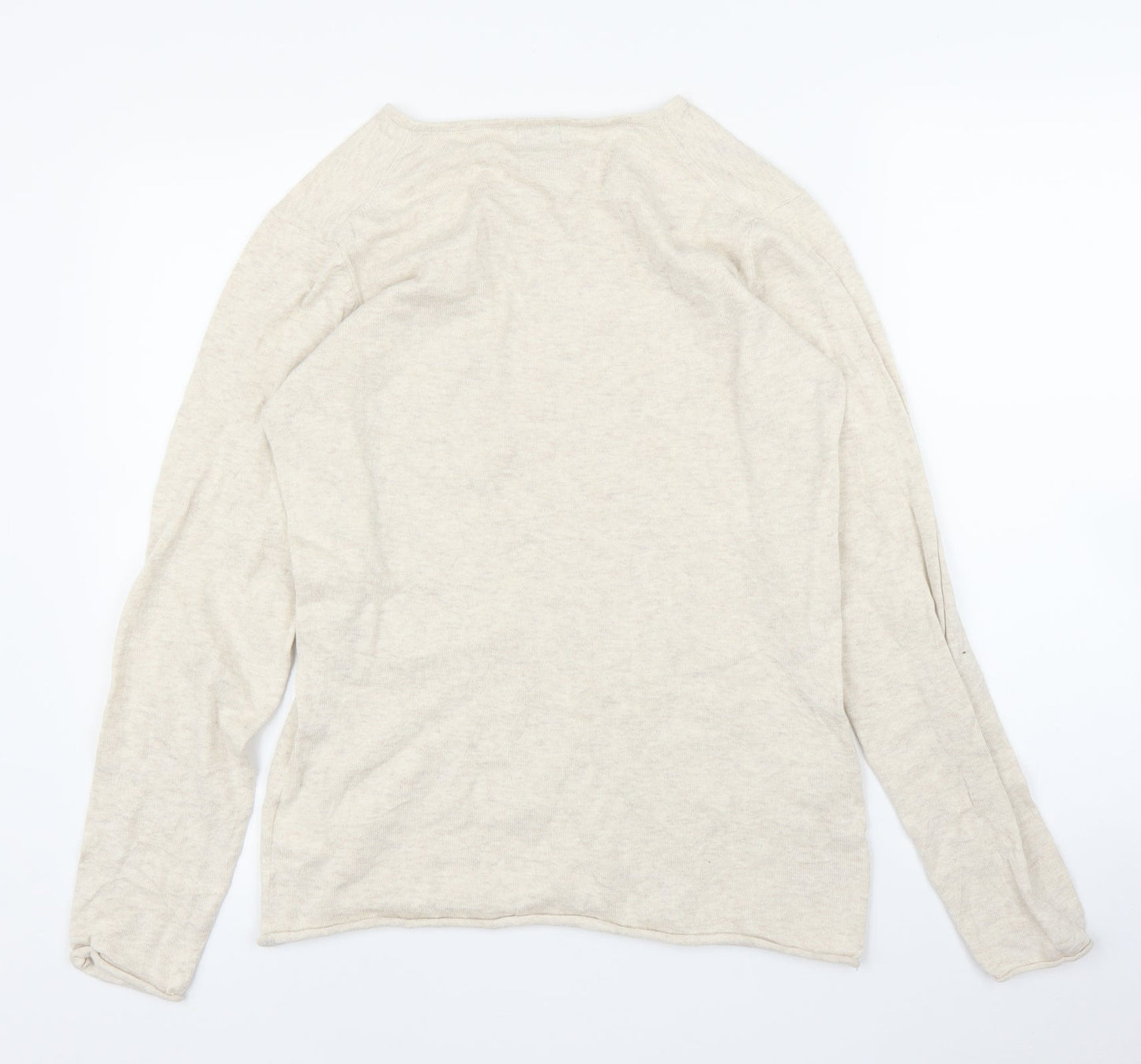 H&M Womens Beige   Pullover Jumper Size M