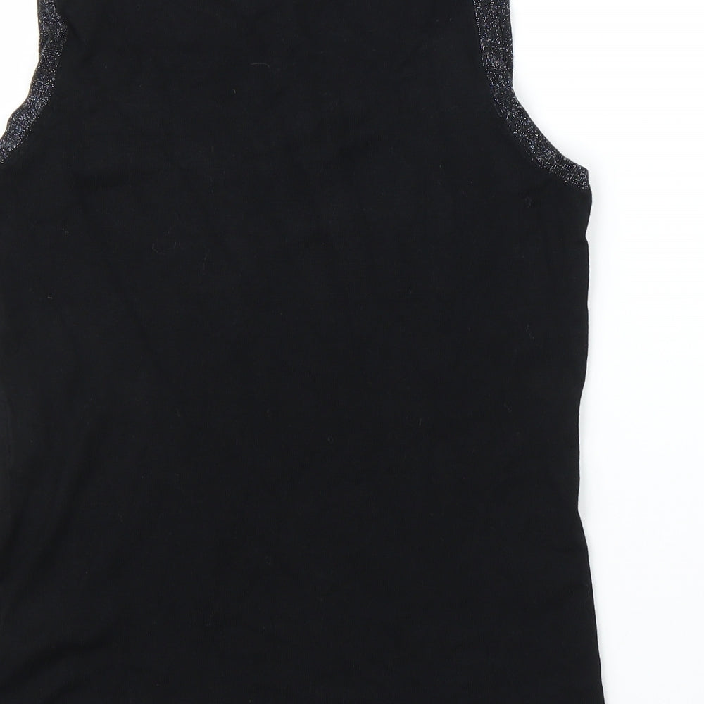 TCM Womens Black   Basic Blouse Size 10