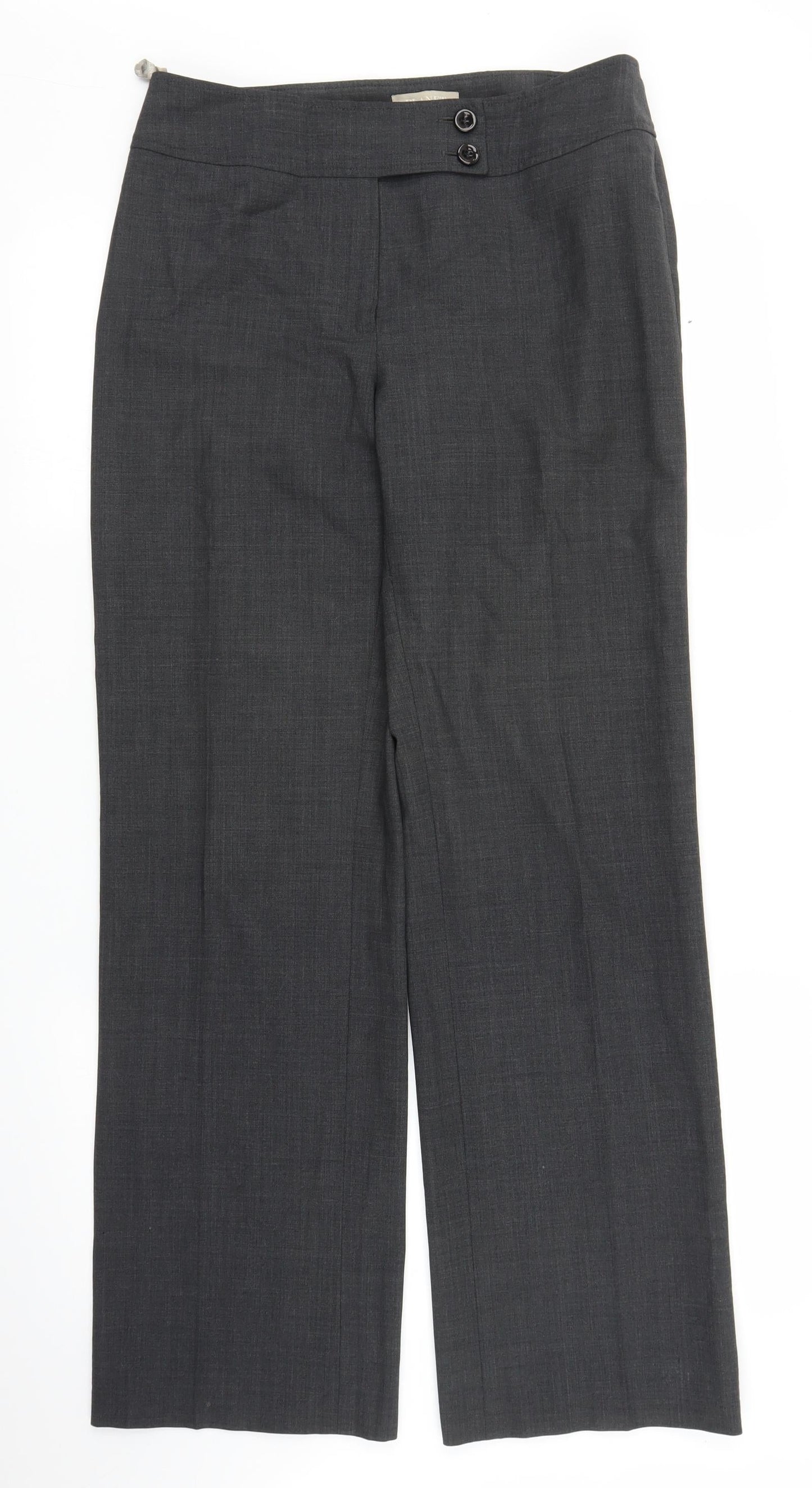 Planet Womens Grey   Trousers  Size 10 L29 in