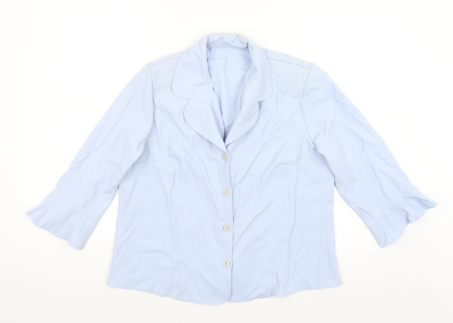 Preworn Womens Blue   Jacket Blazer Size 14
