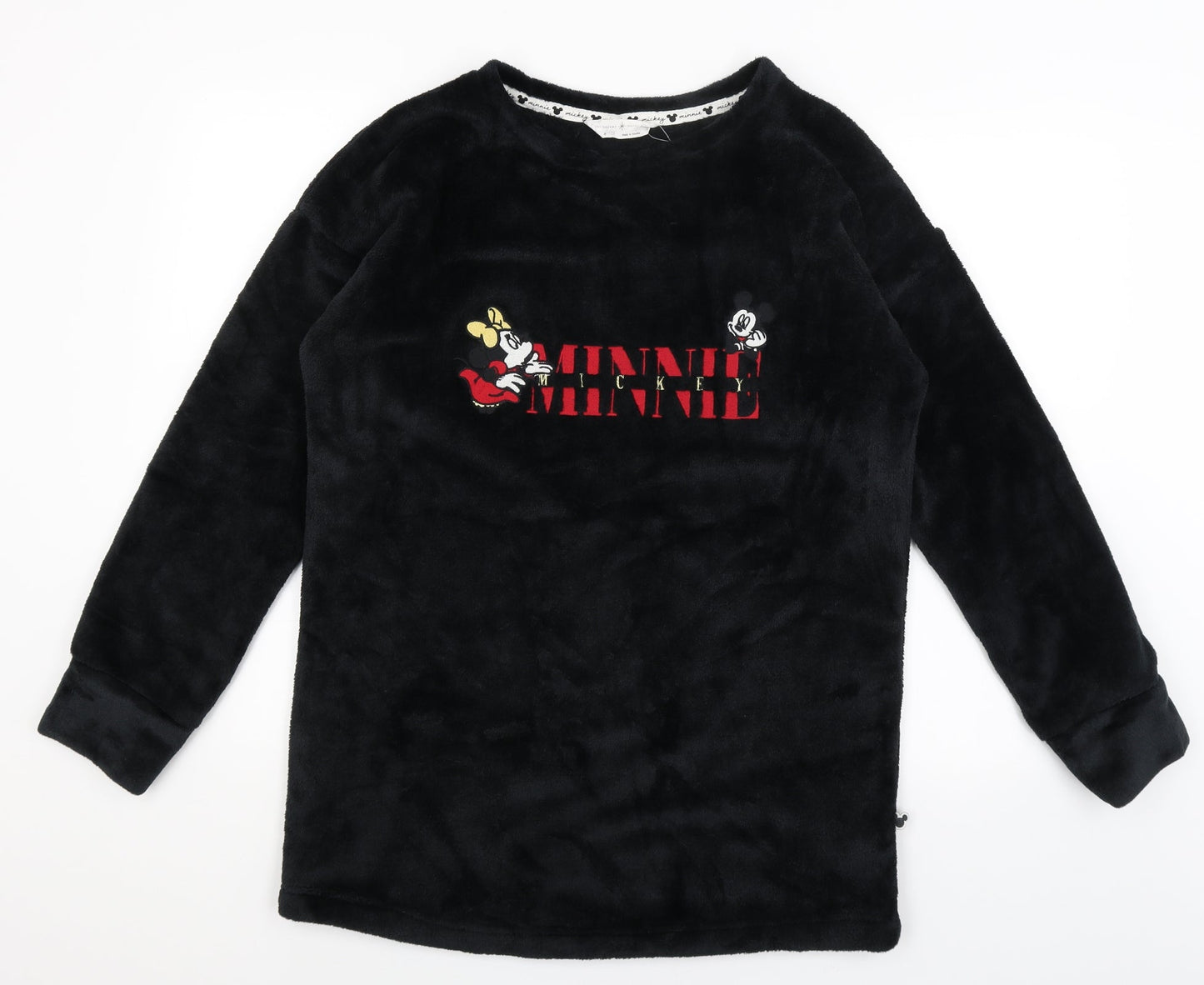 M&S Womens Black   Pullover Jumper Size 8  - Minnie & Mickey