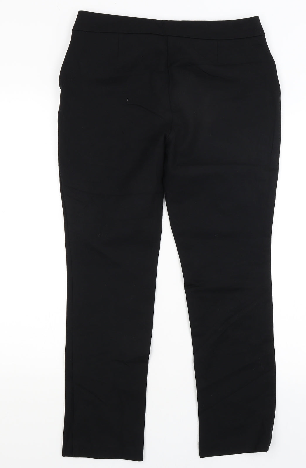 M&S Womens Black   Dress Pants Trousers Size 12 L26 in