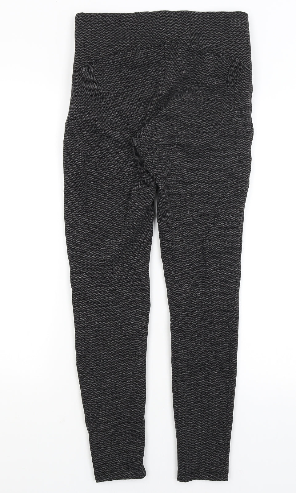 M&S Womens Grey   Trousers  Size 8 L27 in