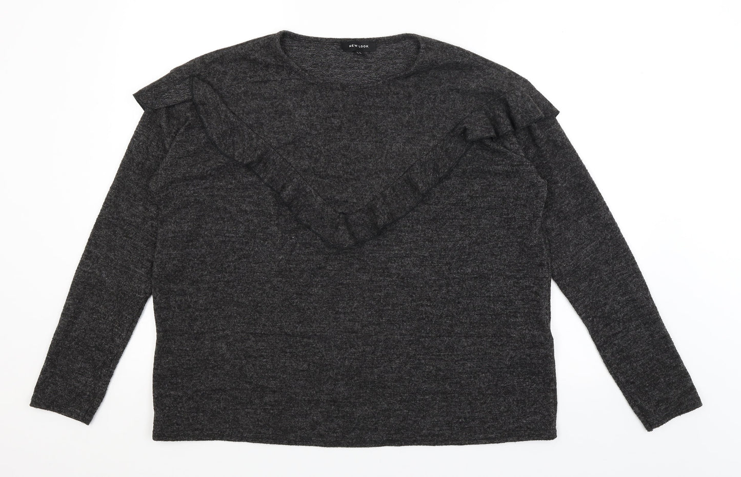 New Look Womens Black   Pullover Jumper Size L
