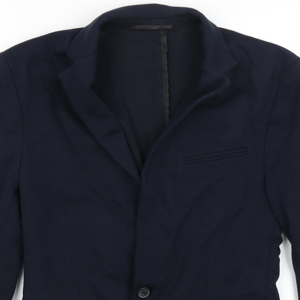 Preworn Womens Blue   Jacket Blazer Size 10