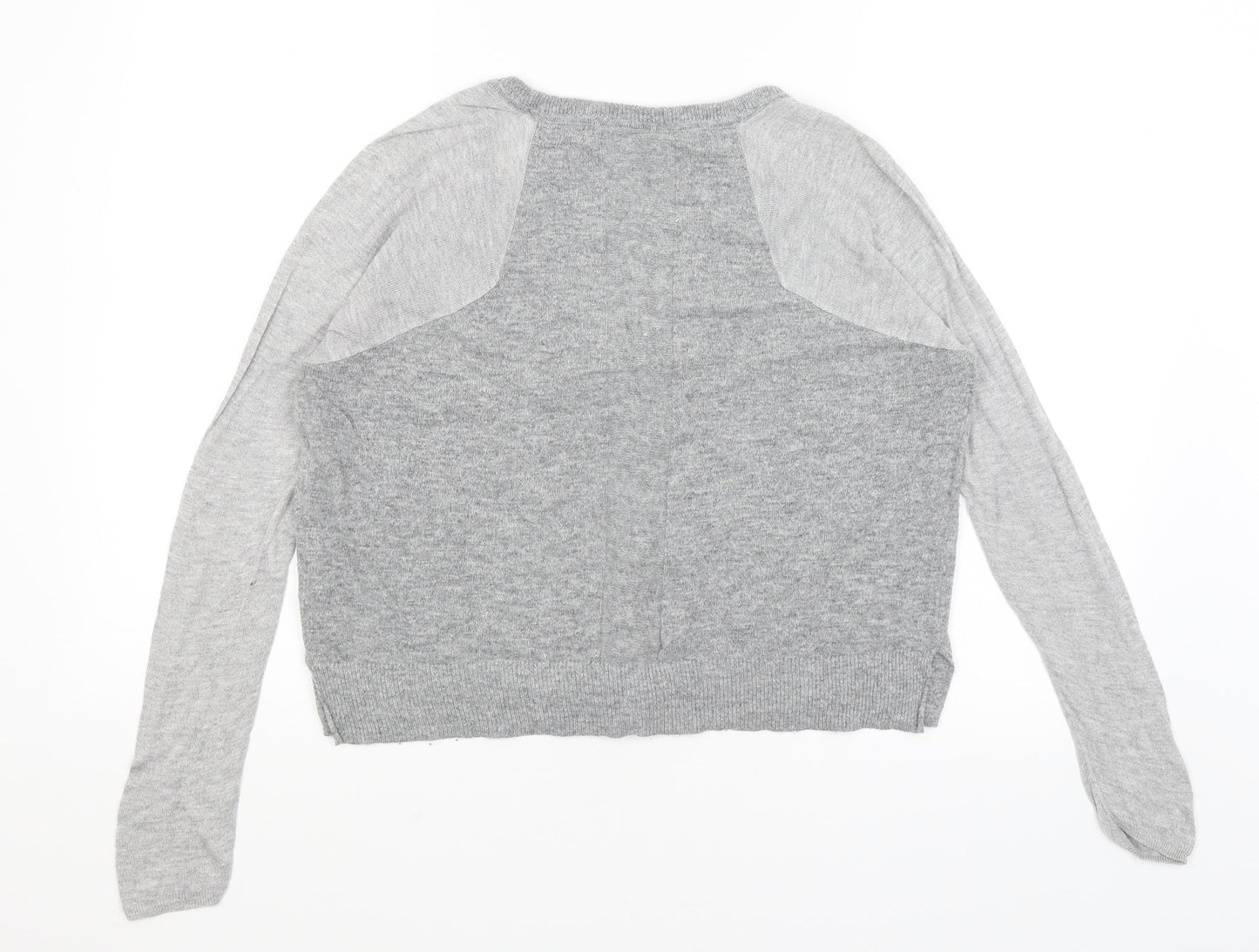 Topshop Womens Grey   Cardigan Jumper Size 8