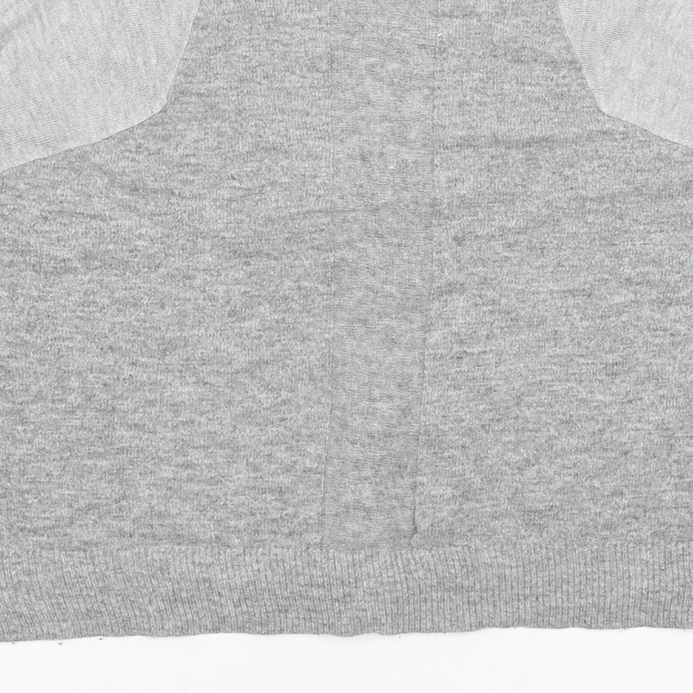 Topshop Womens Grey   Cardigan Jumper Size 8
