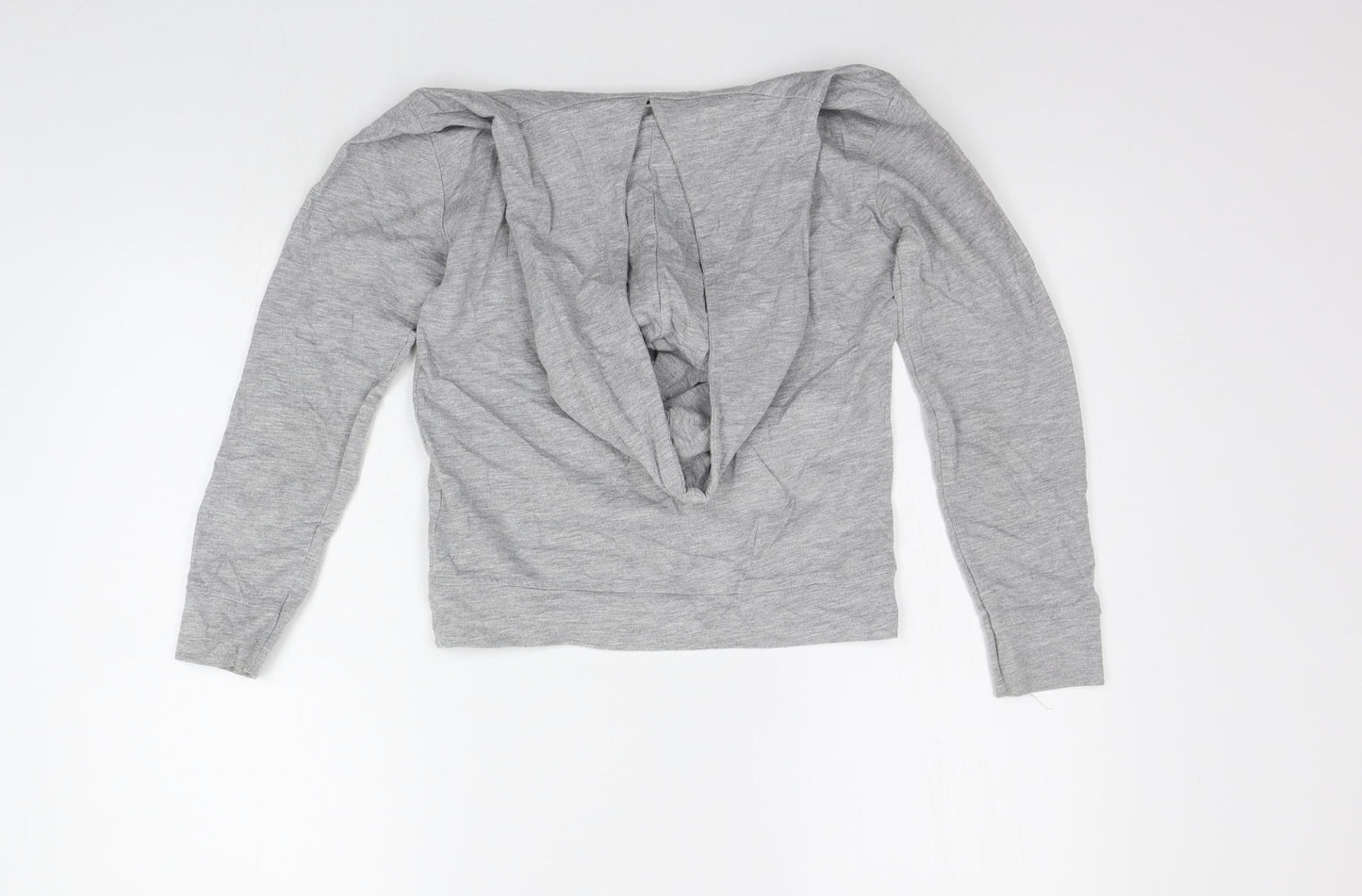 Little Pieces Boys Grey   Pullover Hoodie Size 9-10 Years