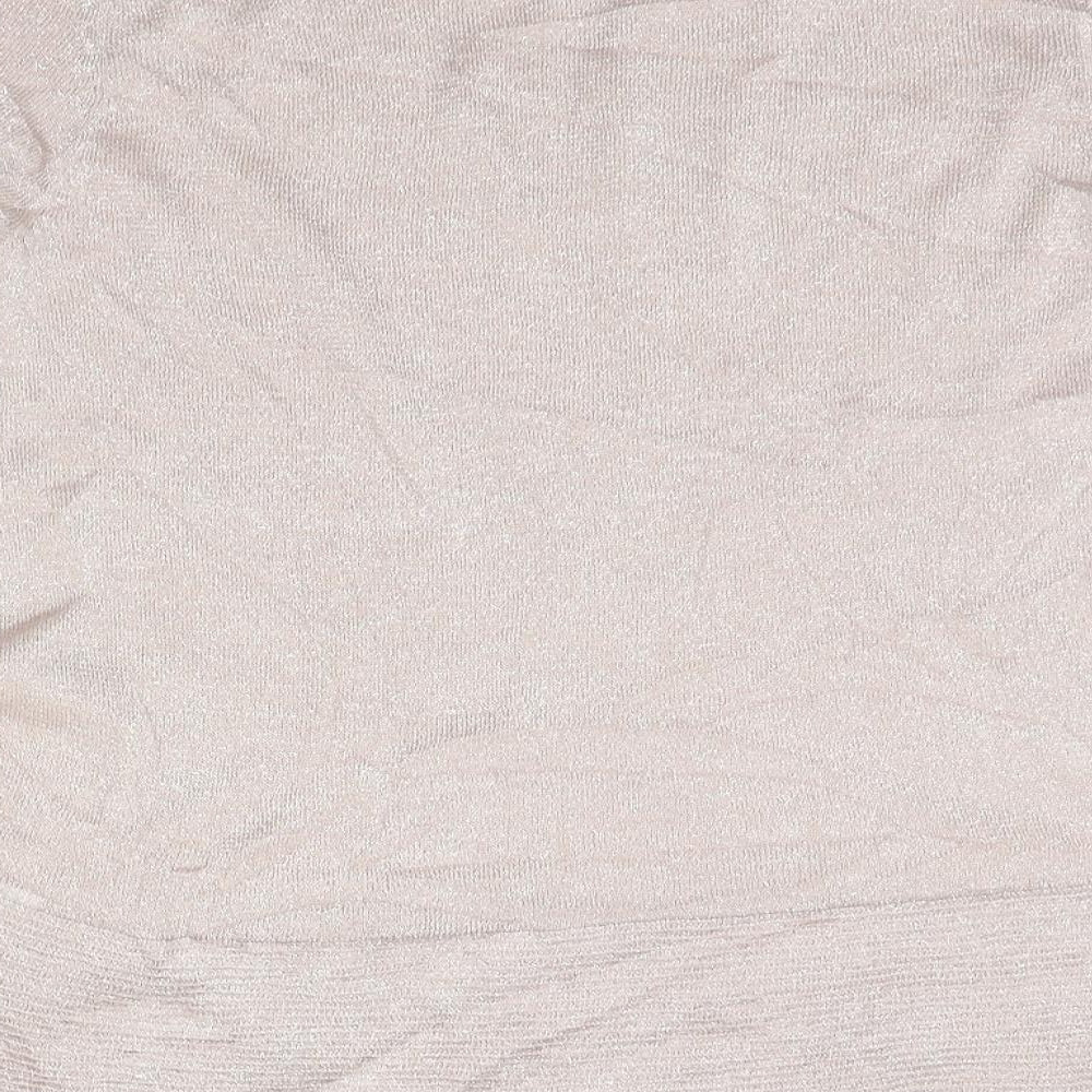 Pebble Bay Womens Beige   Basic T-Shirt Size M