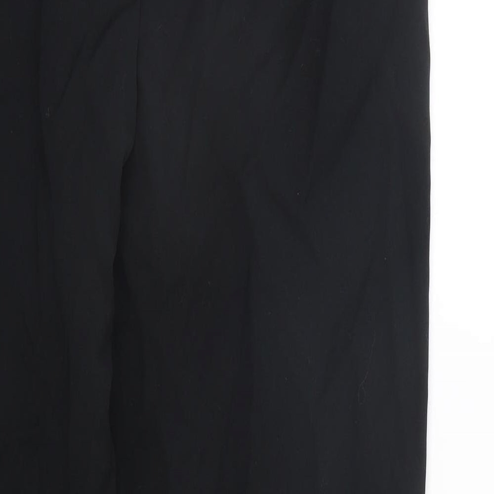 Marks and Spencer Womens Black   Trousers  Size 10 L25 in