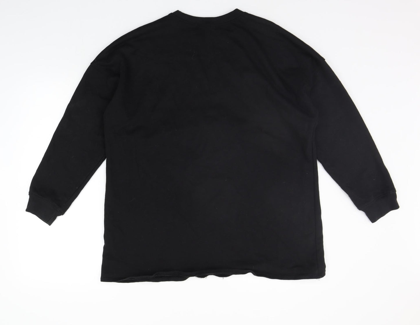 Missguided Womens Black   Henley Jumper Size 6