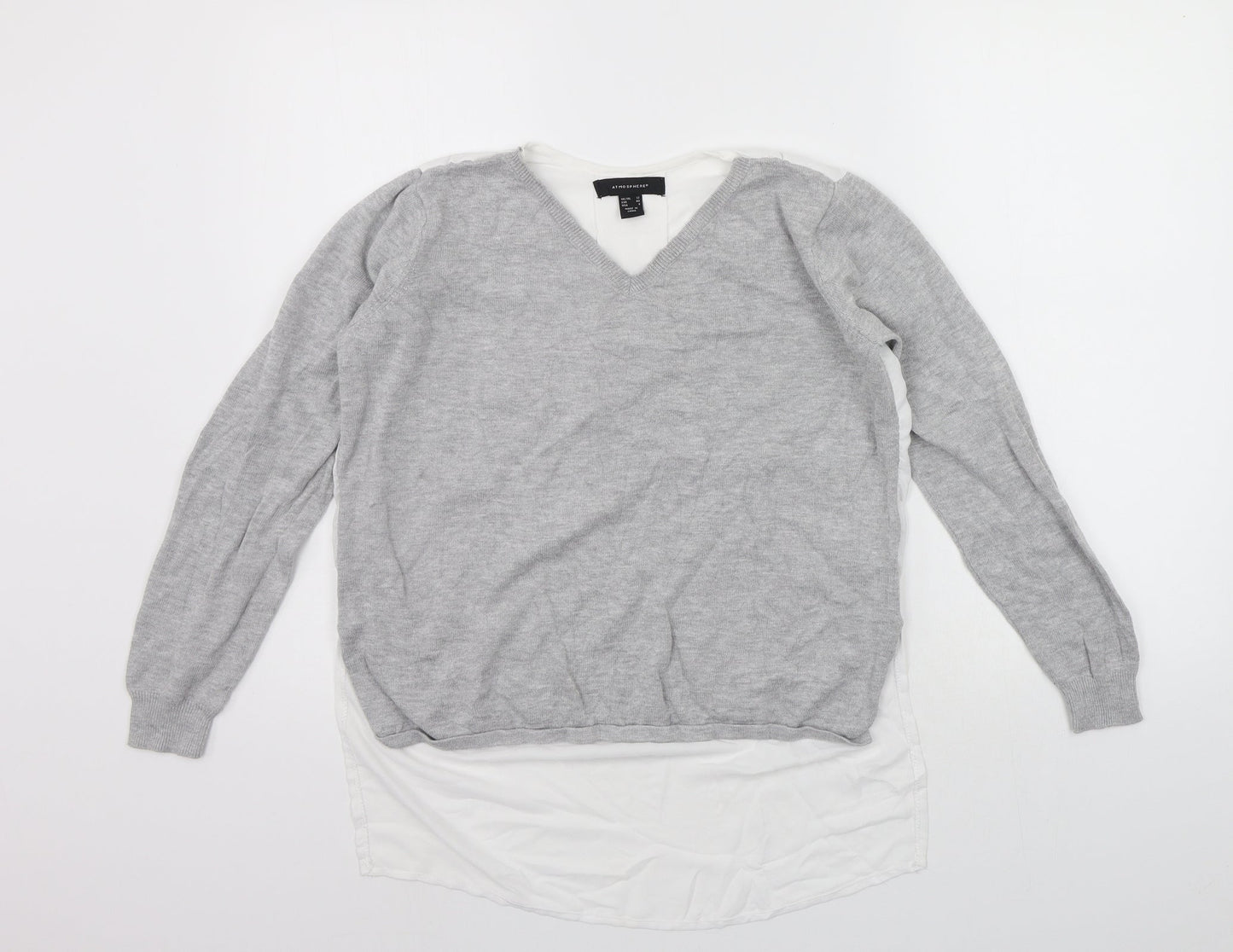Atmosphere Womens Grey   Pullover Jumper Size 12
