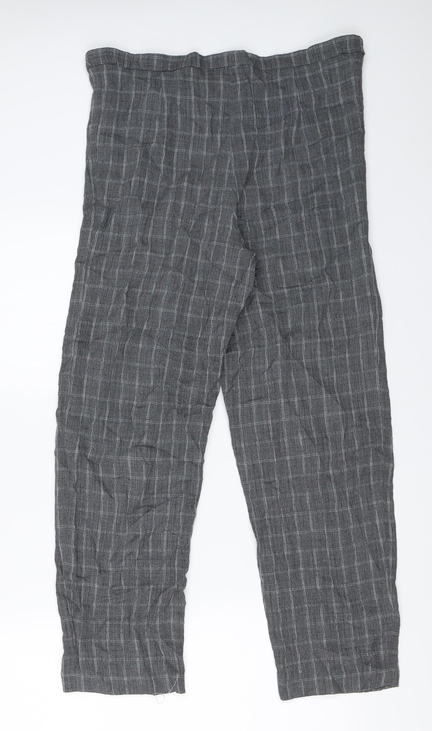 Preworn Womens Grey   Capri Trousers Size 30 in L25 in