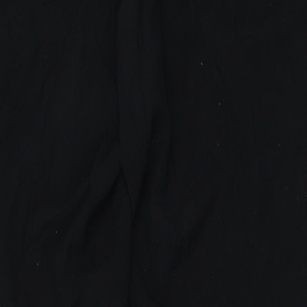 Marks and Spencer Womens Black   Trousers  Size 14 L28.5 in