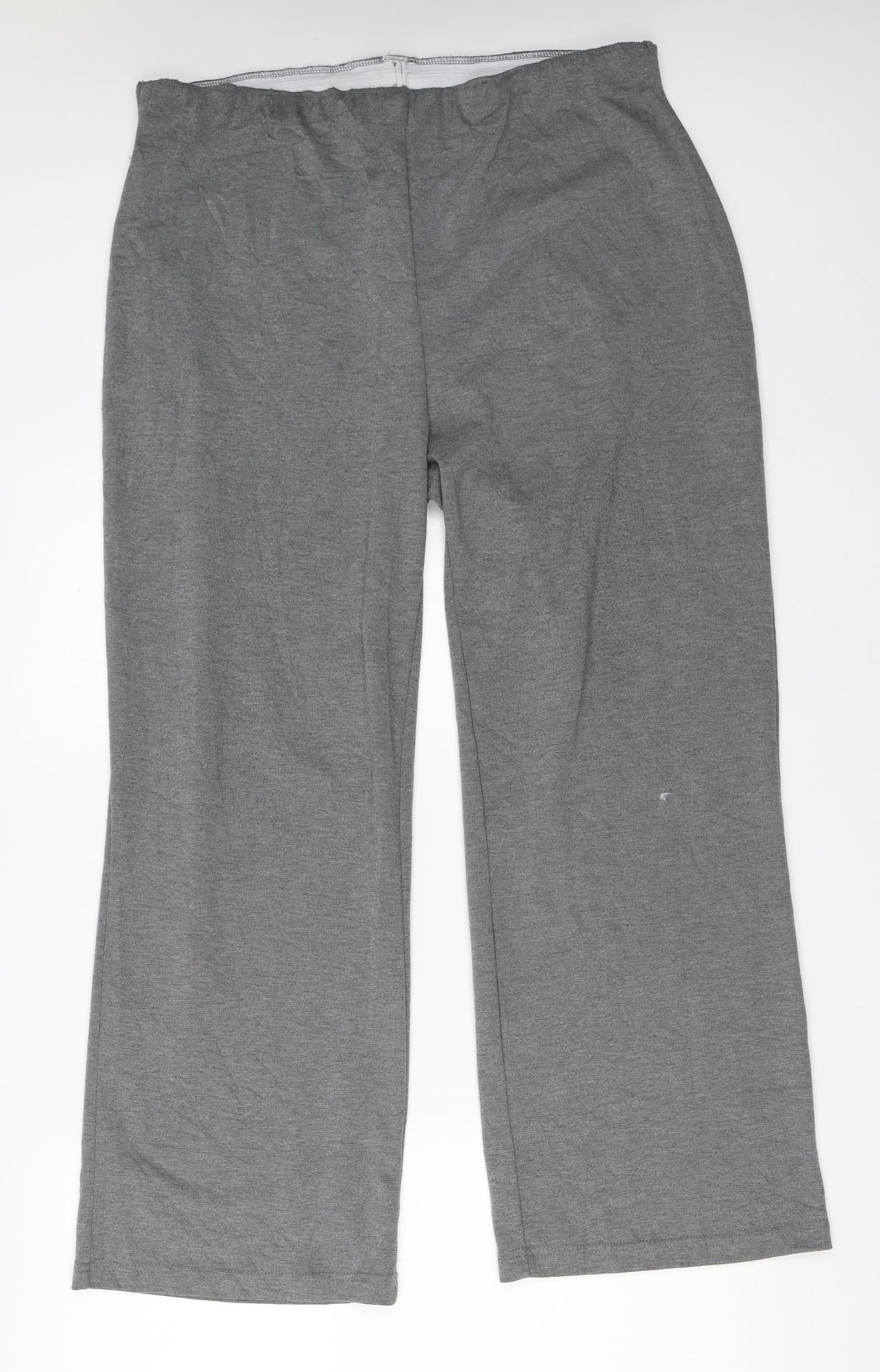 Preworn Womens Grey   Sweatpants Trousers Size 34 in L27.5 in