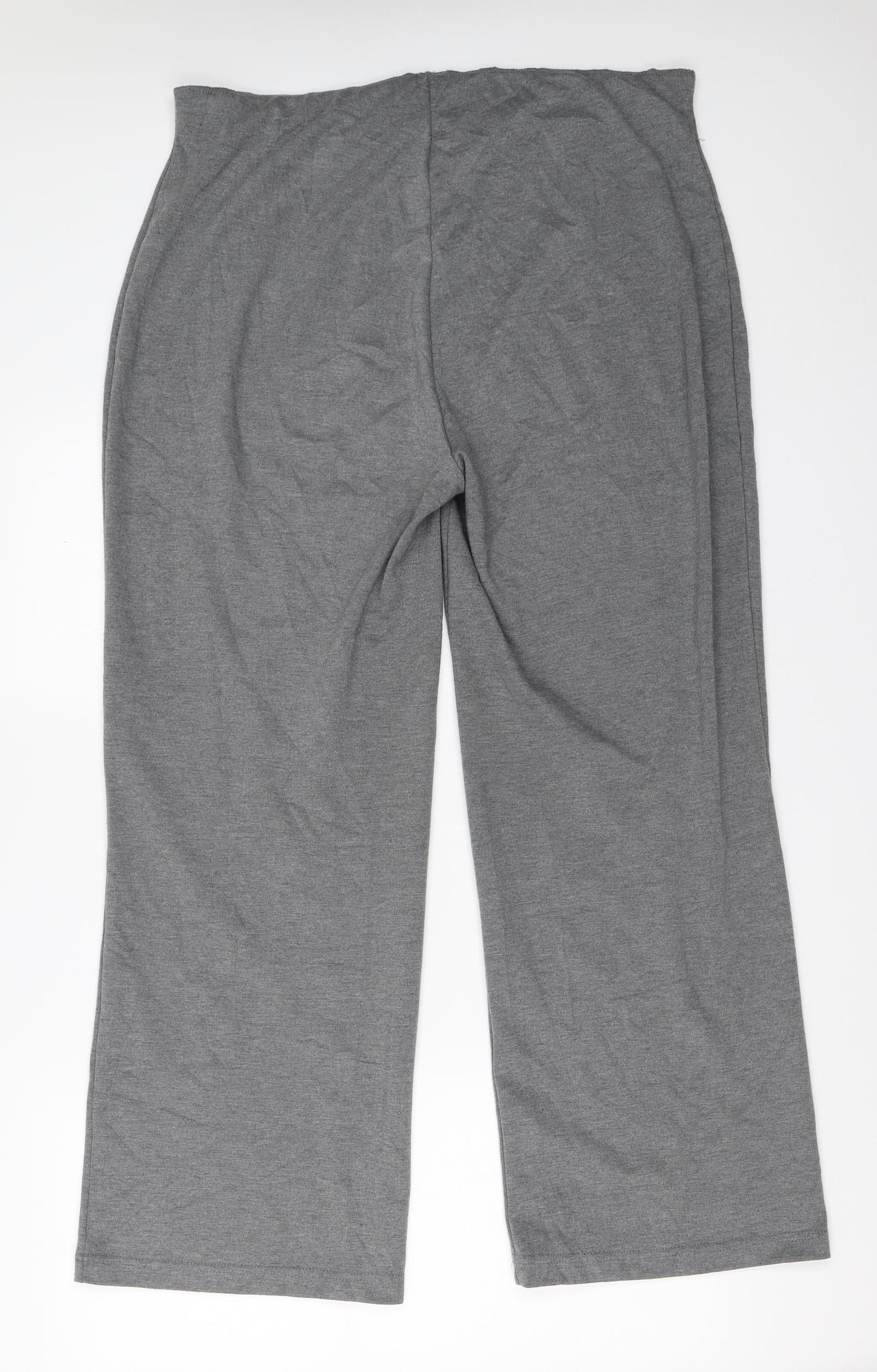 Preworn Womens Grey   Sweatpants Trousers Size 34 in L27.5 in