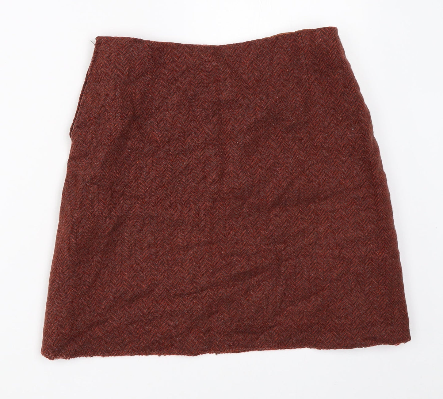 Preworn Womens Red   Mini Skirt Size 27 in