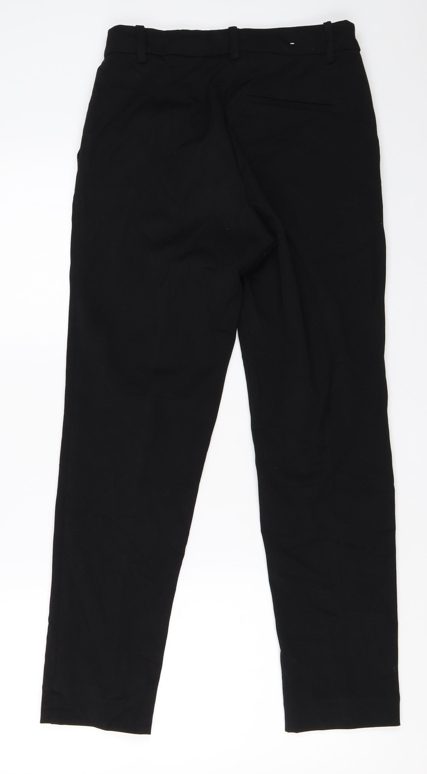H&M Womens Black   Trousers  Size 34 L27 in