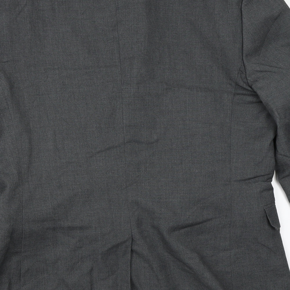 H&M Mens Grey   Jacket Blazer Size 38