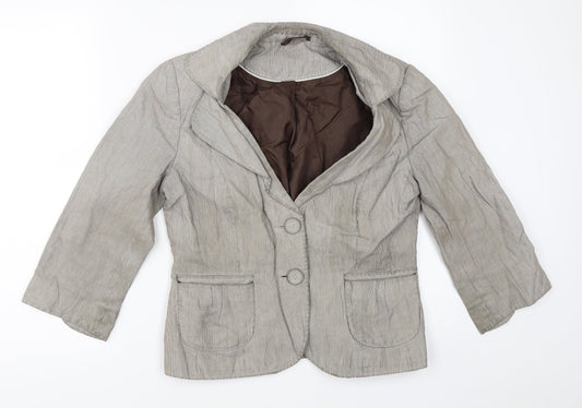BHS Womens Brown   Jacket Blazer Size 10