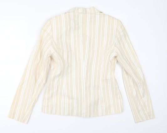 Gerry Weber Womens Beige   Jacket Blazer Size 8