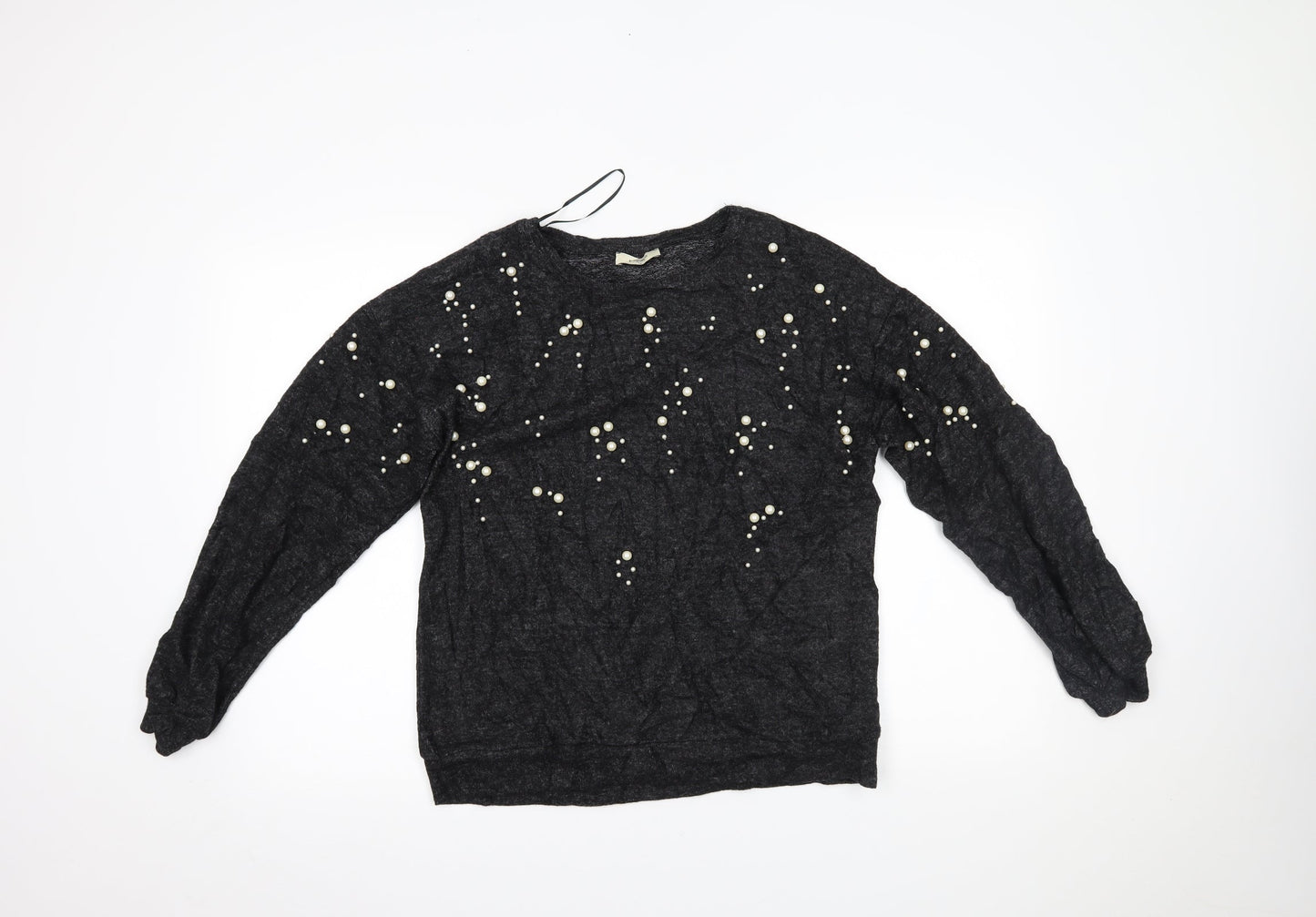 Papaya Womens Black   Pullover Jumper Size 12