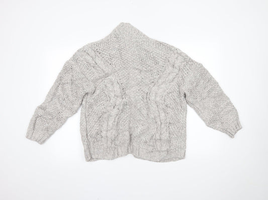 Marks and Spencer Mens Grey   Cardigan Jumper