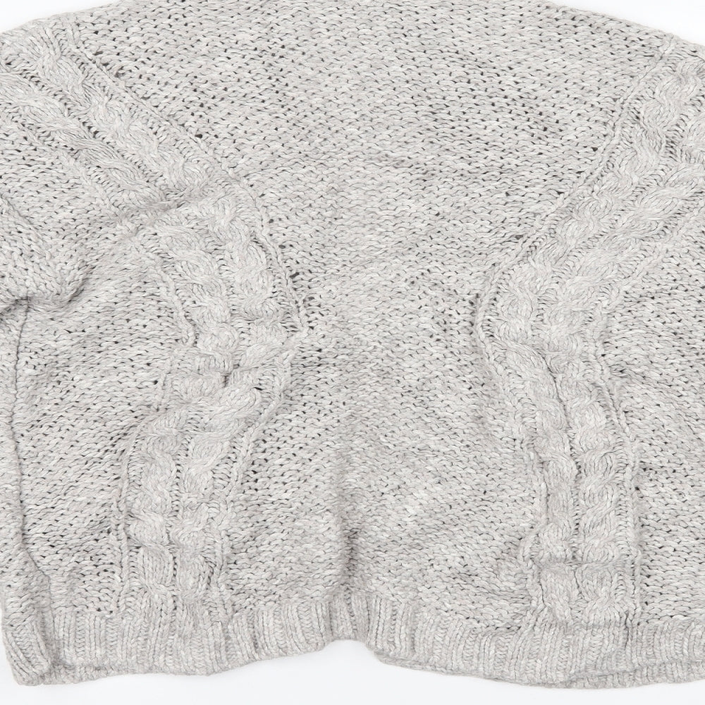 Marks and Spencer Mens Grey   Cardigan Jumper