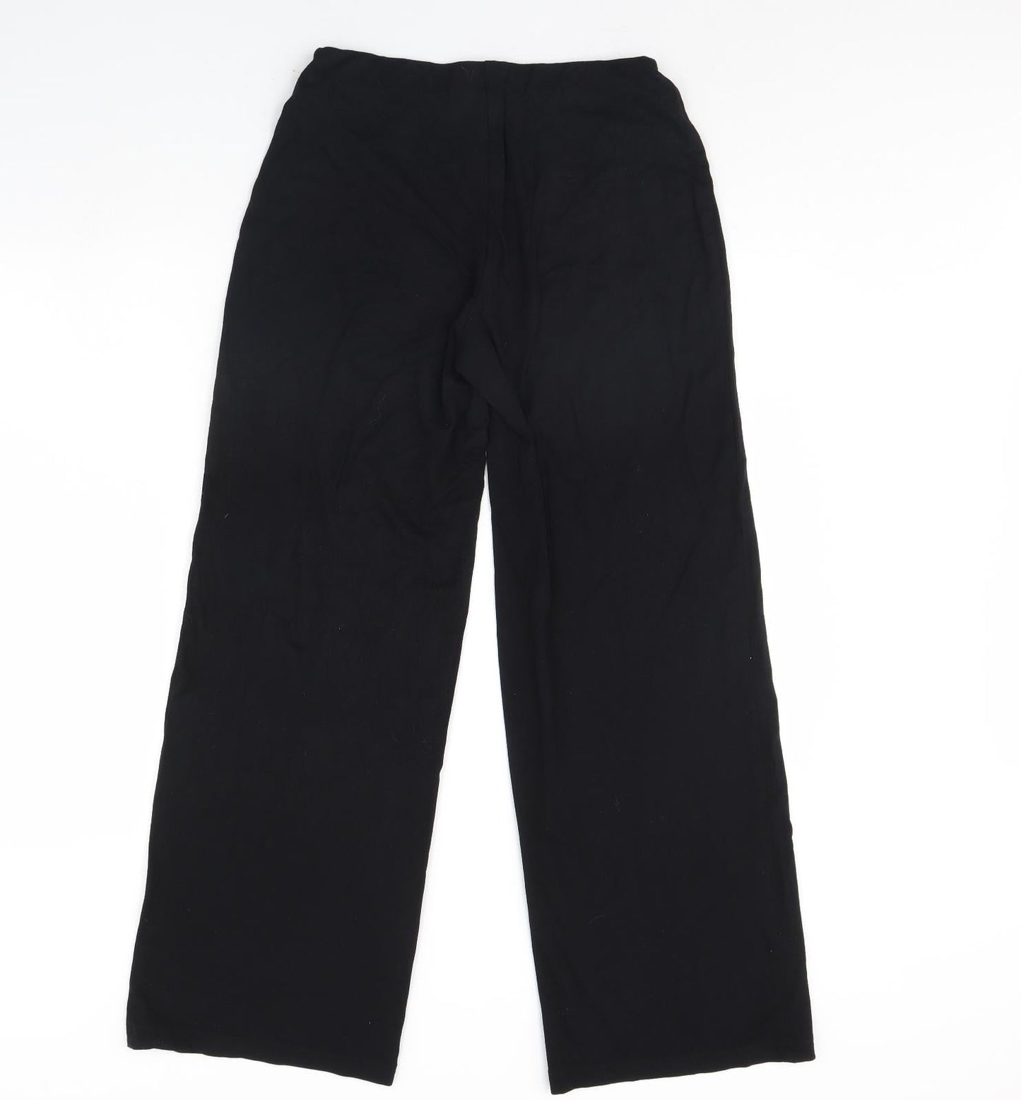 m&s Womens Black   Trousers  Size 10 L30 in