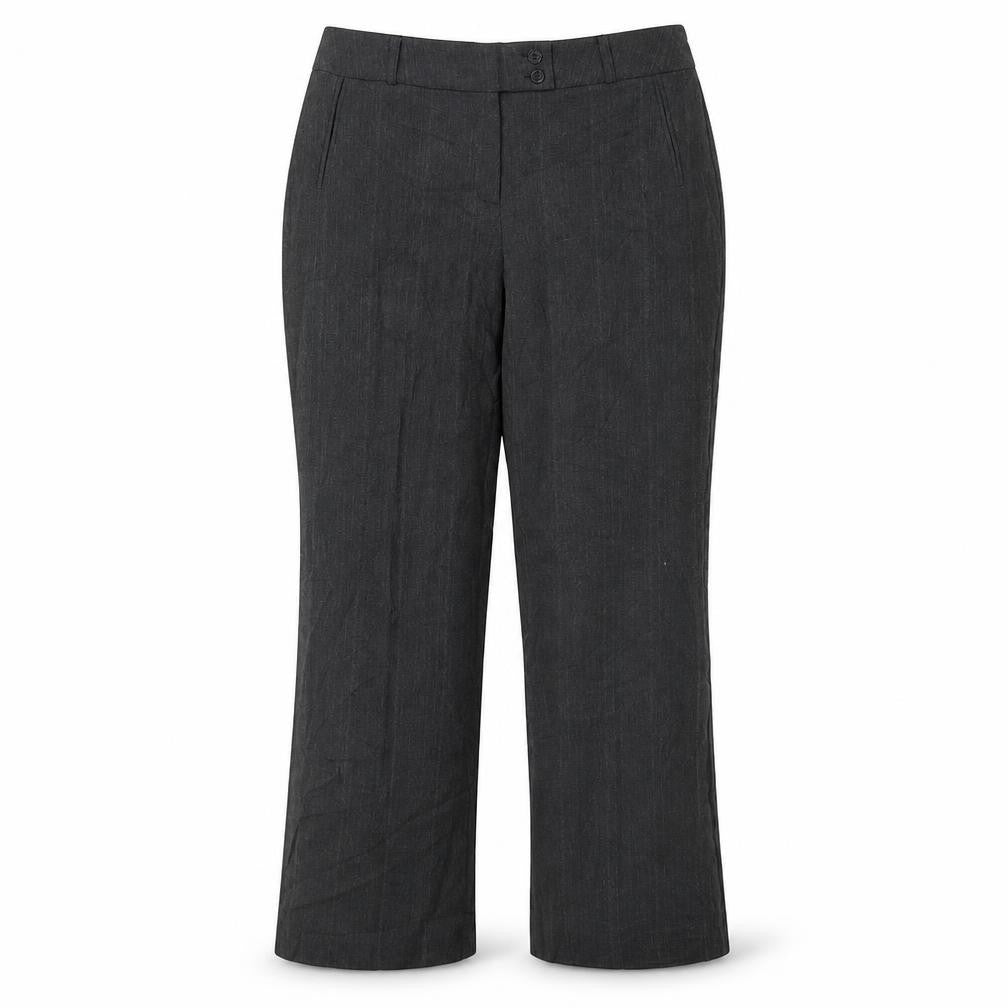 Per Se Womens Grey   Trousers  Size 16 L31 in