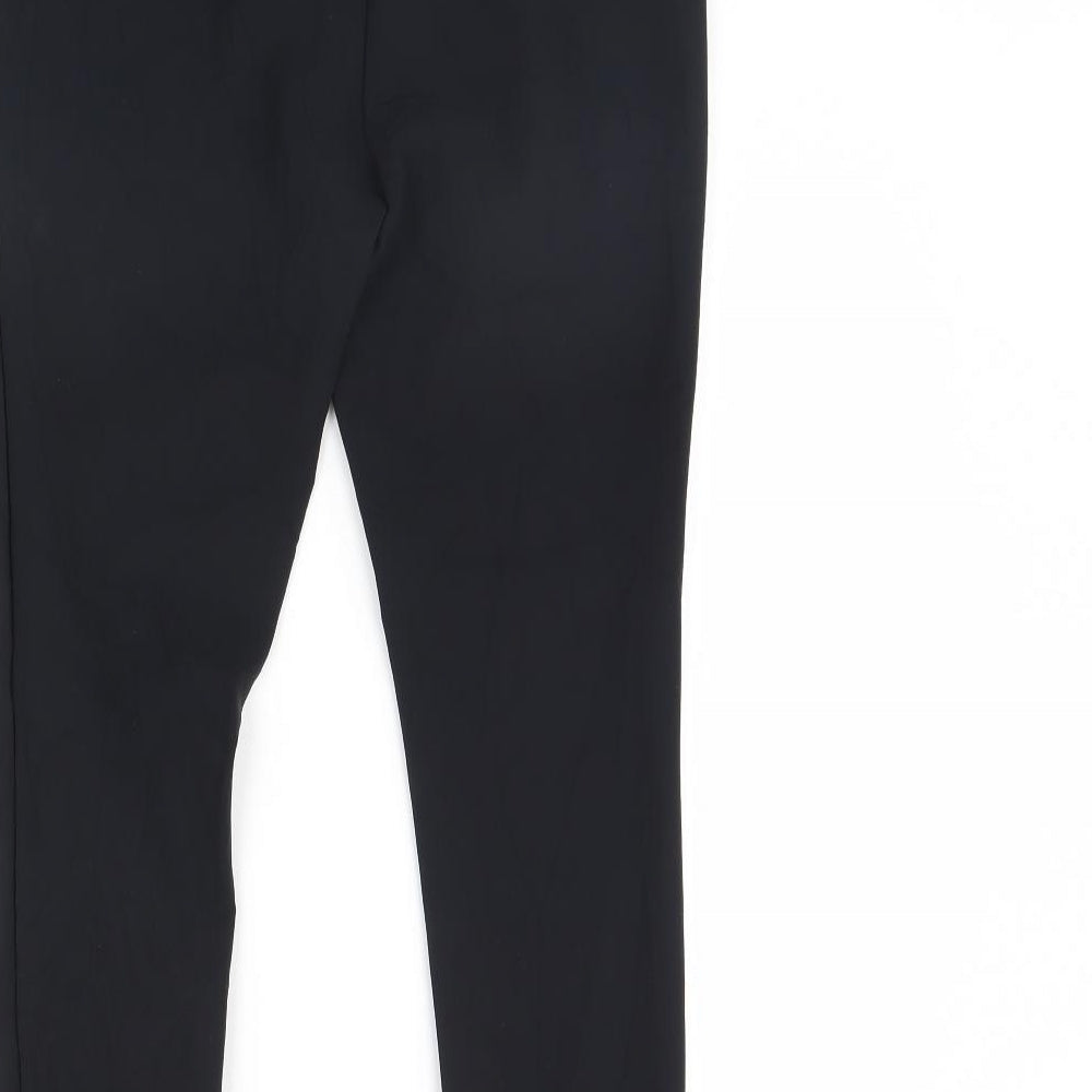 Preworn Womens Black   Trousers  Size 30 in L28 in