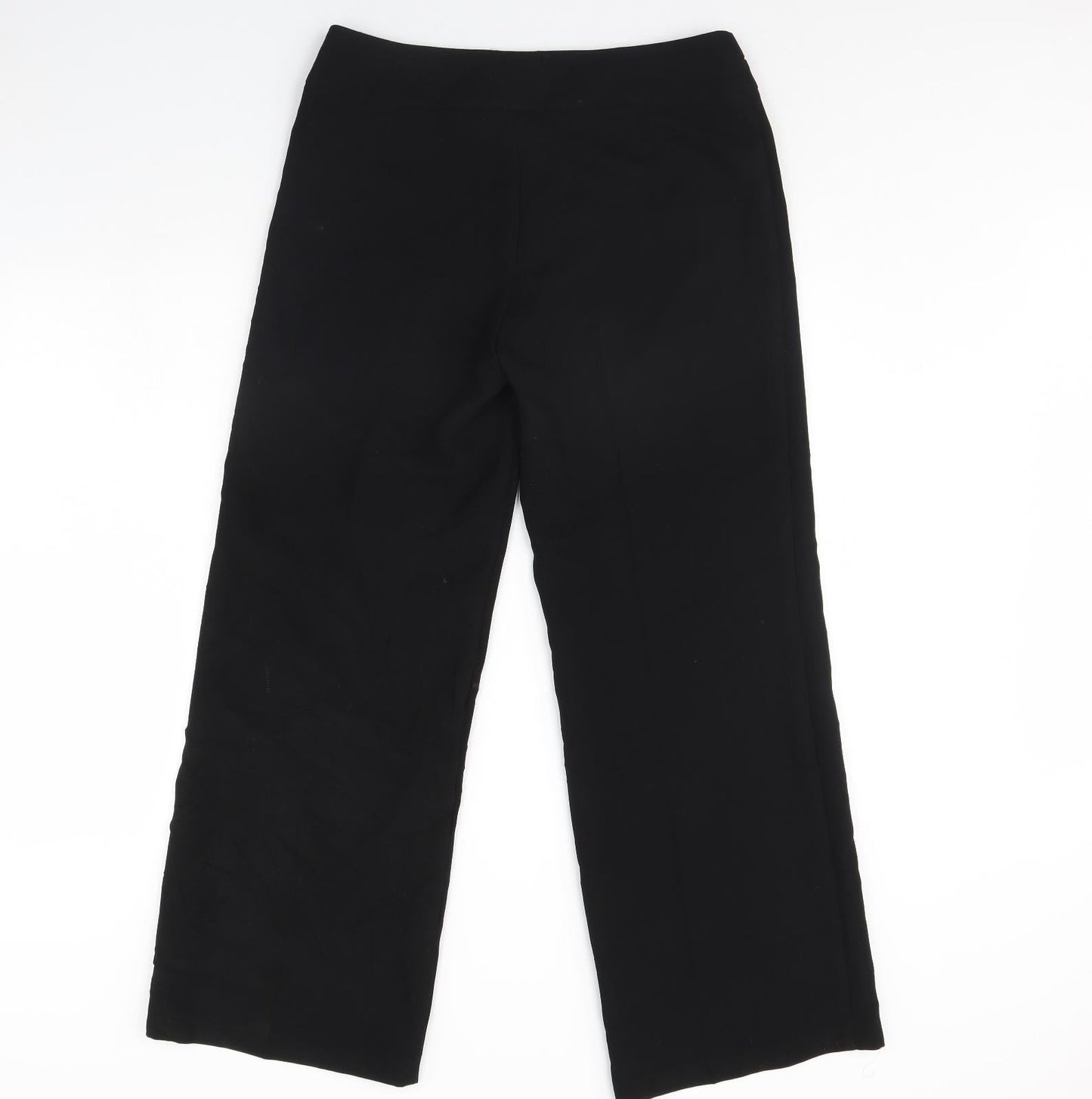 M&S Womens Black   Dress Pants Trousers Size 12 L30 in
